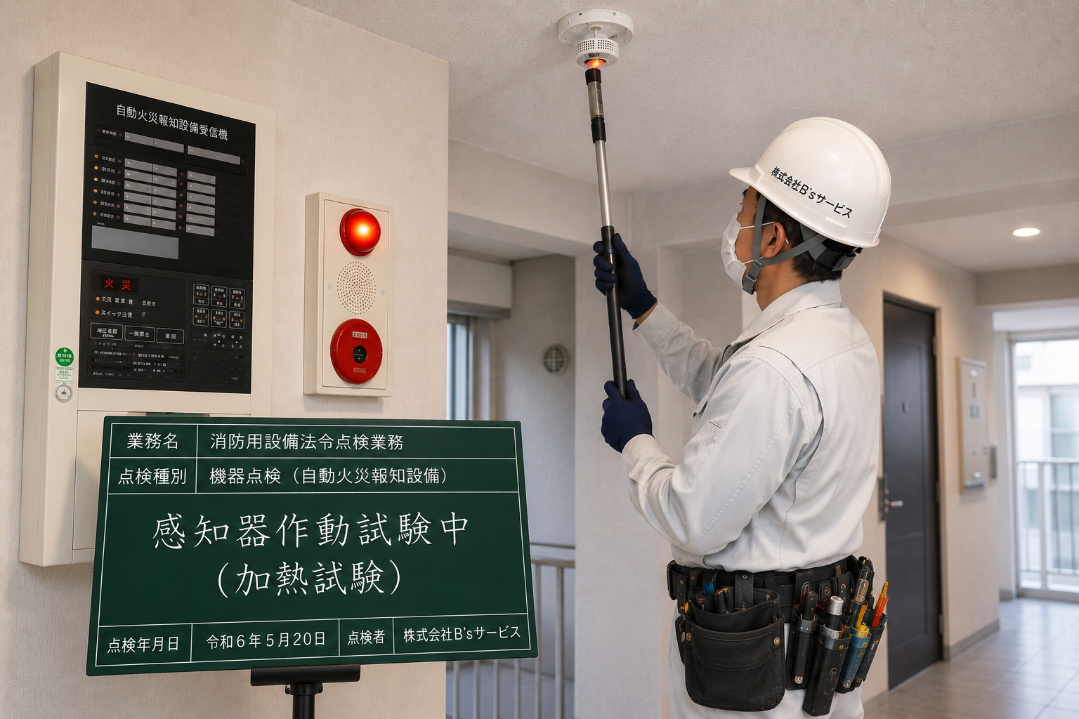 消防用設備法令点検業務